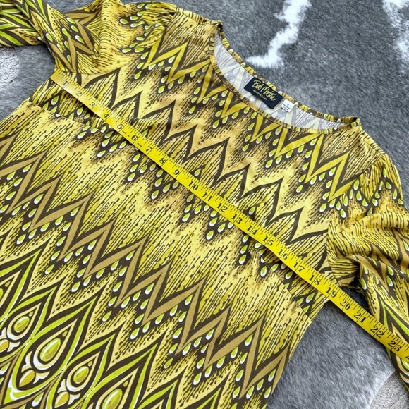 Bob Mackie Peacock Feather Blouse - Picture 10 of 10